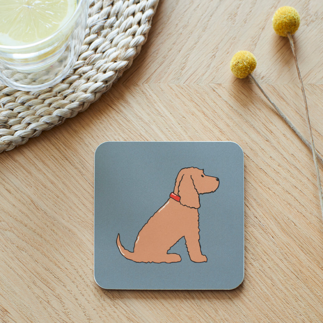 Golden Cocker Spaniel Coaster