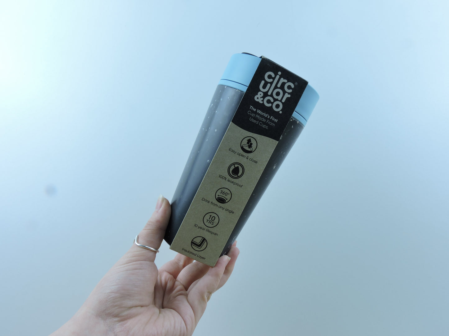 12oz Leakproof Reusable Cup