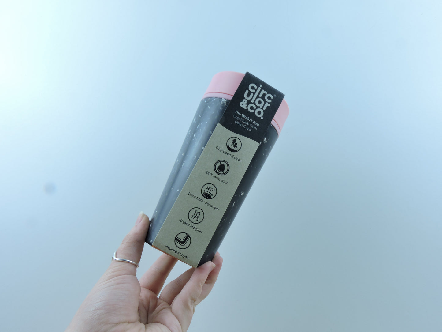 12oz Leakproof Reusable Cup