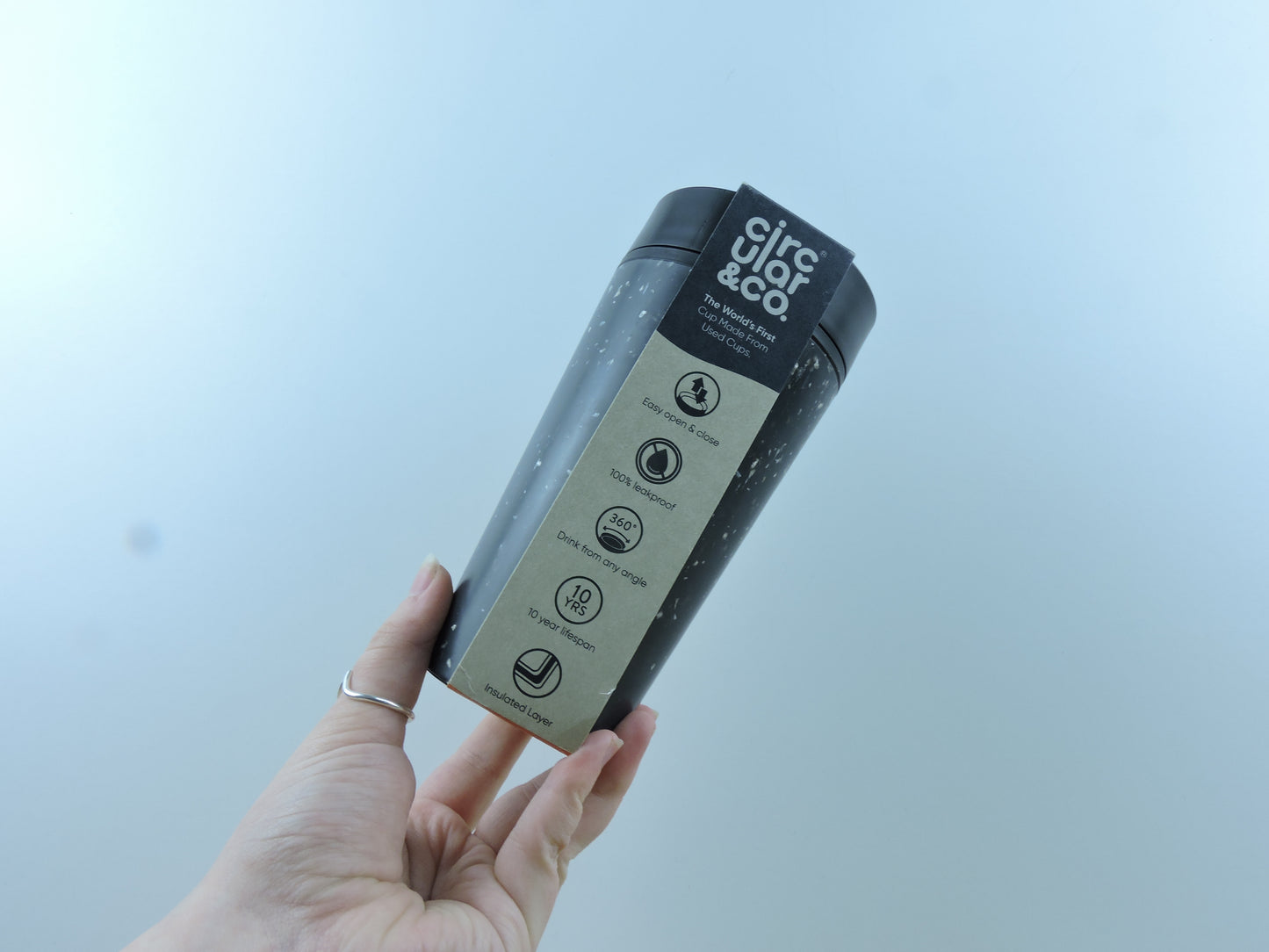 12oz Leakproof Reusable Cup