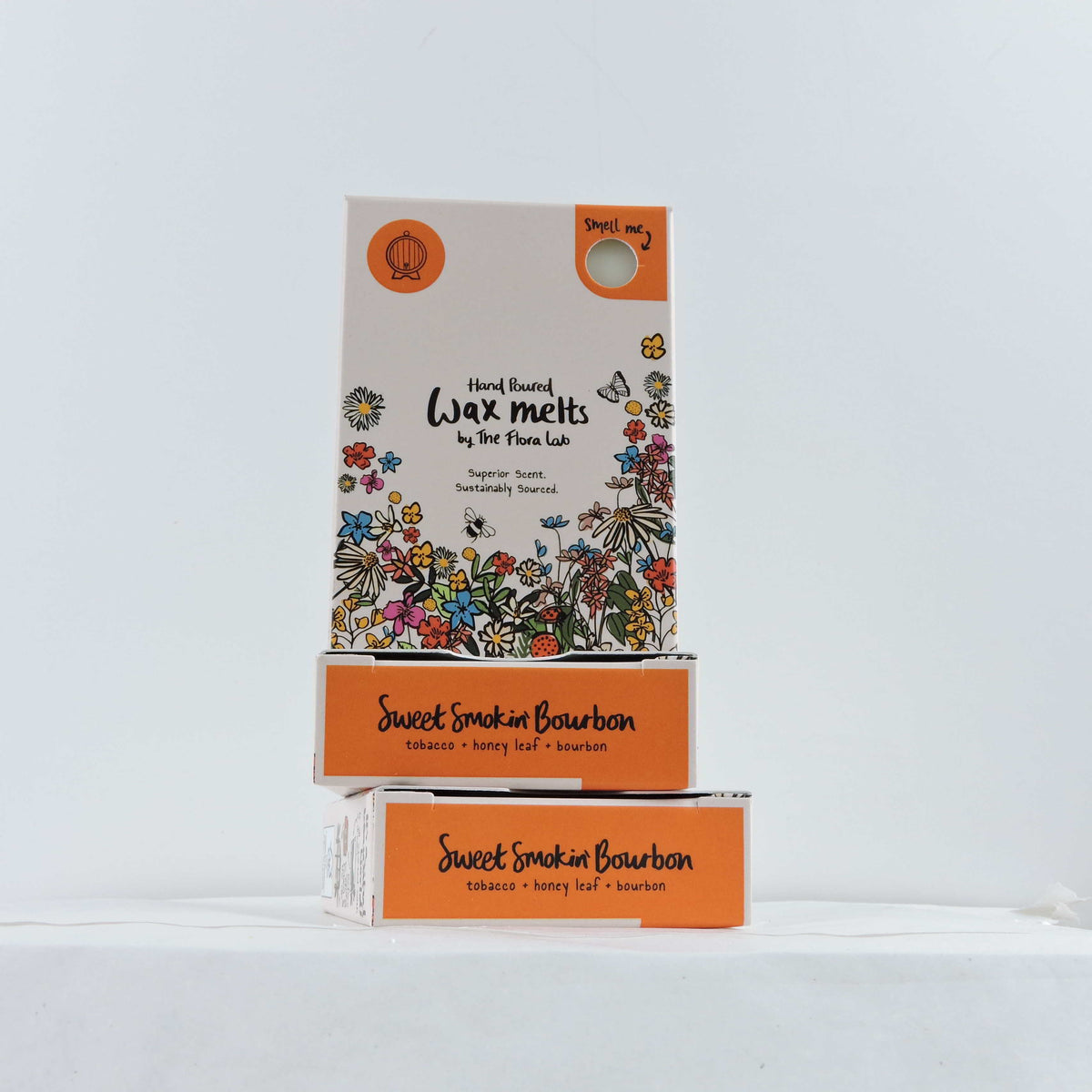The Flora Lab Sweet Smokin' Bourbon Wax Melts