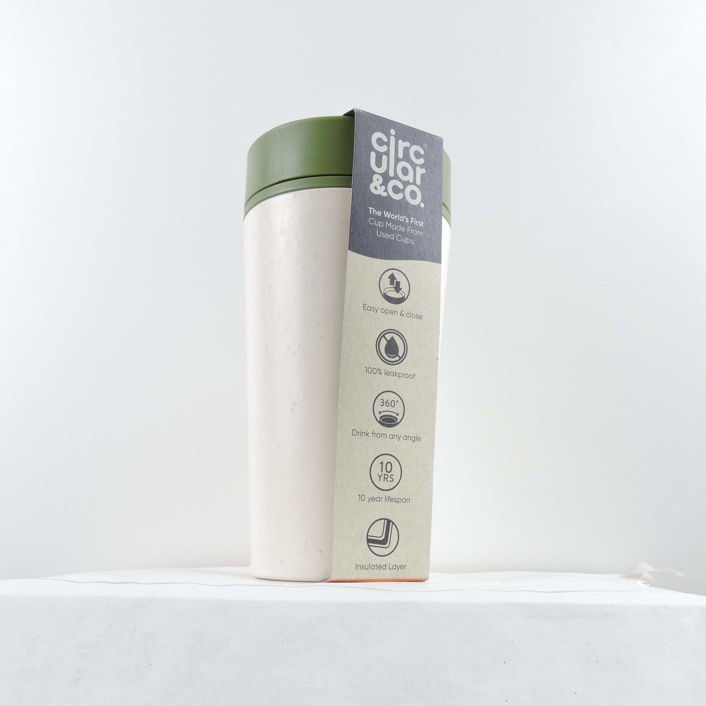 12oz Leakproof Reusable Cup