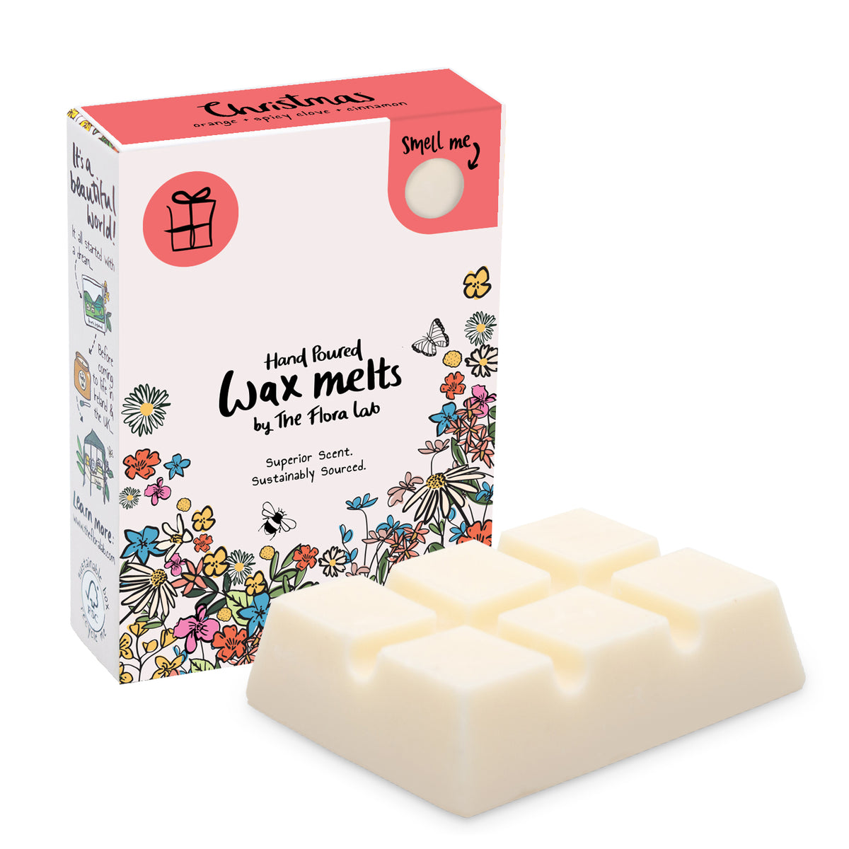 The Flora Lab Christmas Wax Melts