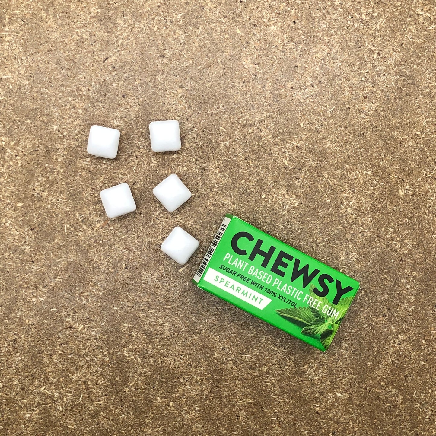 Spearmint Chewing Gum