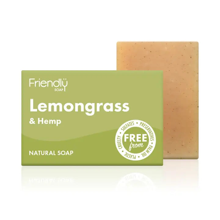 Lemongrass and Hemp Soap Bar