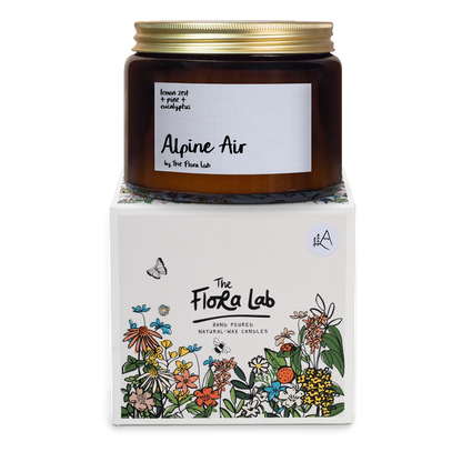 The Flora Lab Alpine Air 2 Wick Candle