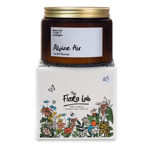 The Flora Lab Alpine Air 2 Wick Candle