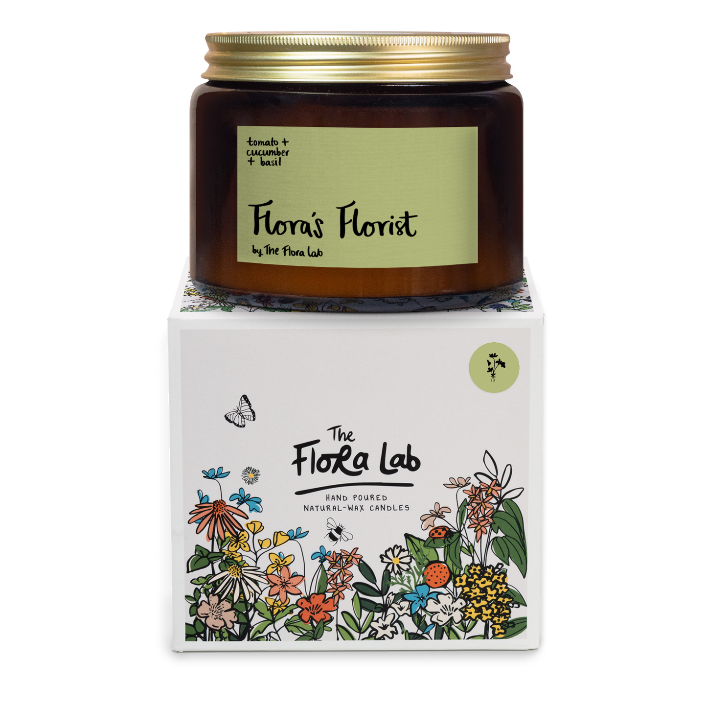 The Flora Lab Flora’s Florist 2 Wick Candle