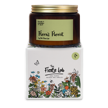 The Flora Lab Flora’s Florist 2 Wick Candle