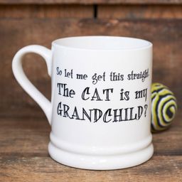 Sweet William The Cat is My Grandchild Mug