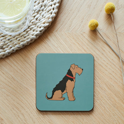 Airedale/Lakeland/Welsh Terrier Coaster