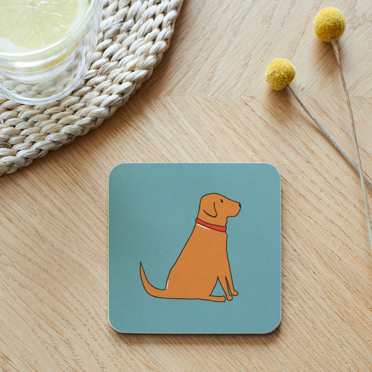 Foxred Labrador Coaster