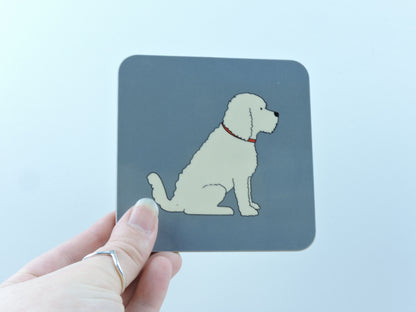 Apricot Cockapoo Coaster