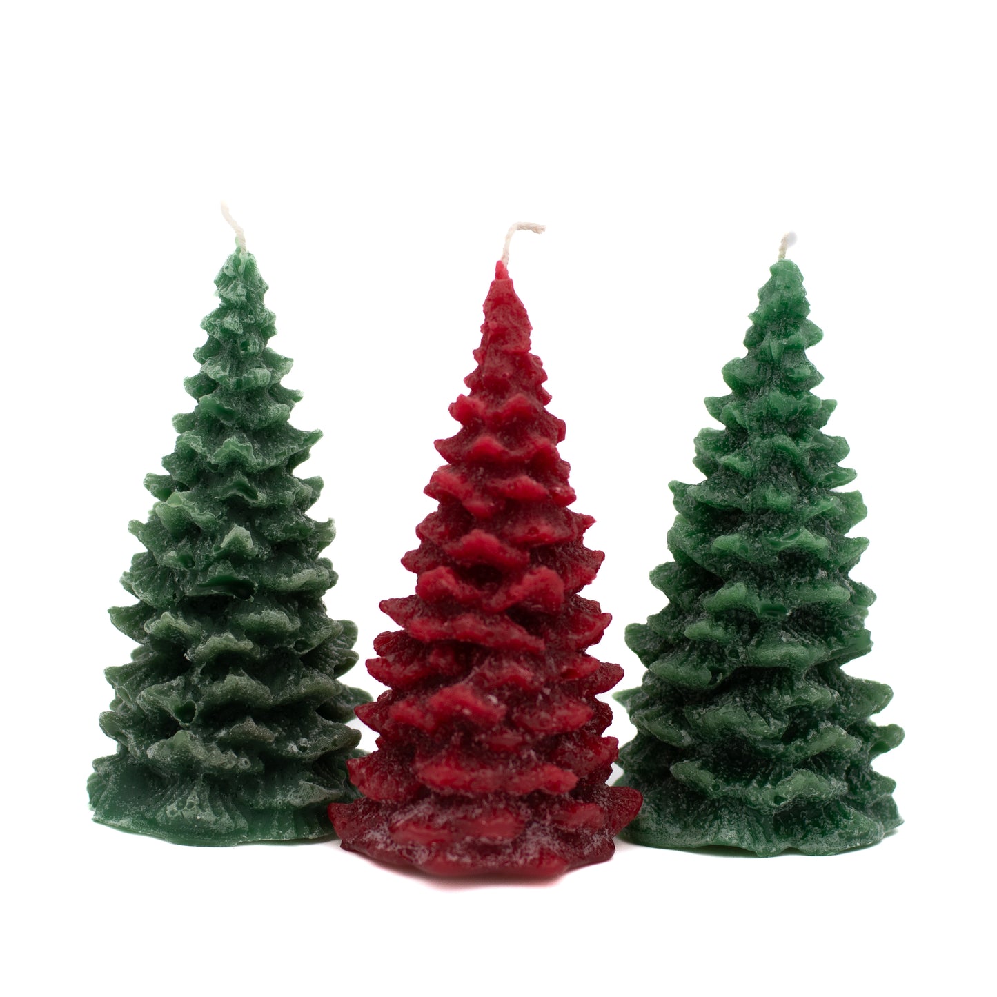Small Green Fir Tree Candle