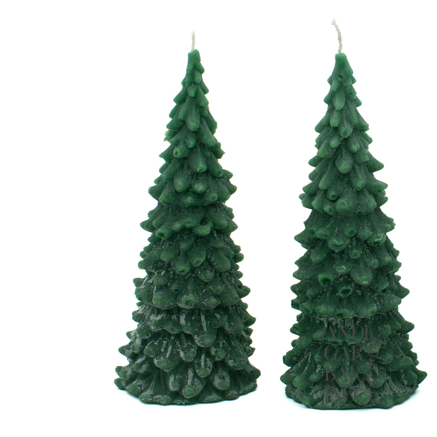 Green Fir Tree Candle