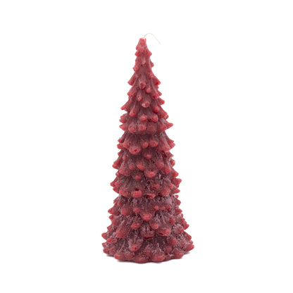 Red Fir Tree Candle