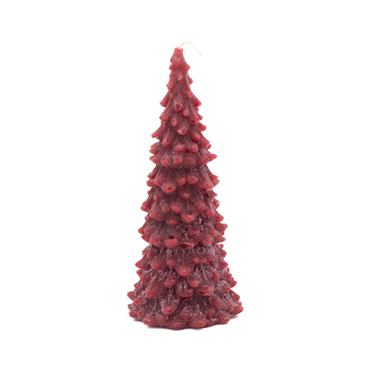Red Fir Tree Candle