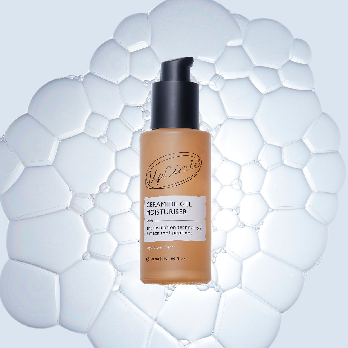UpCircle Ceramide Gel Moisturiser with Maca Root Peptides