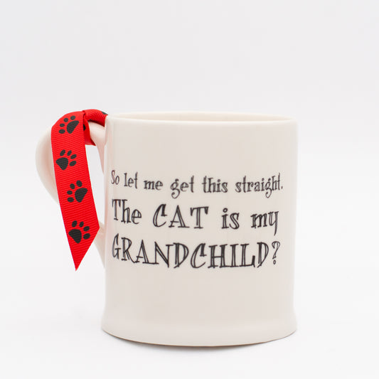 Sweet William The Cat is My Grandchild Mug