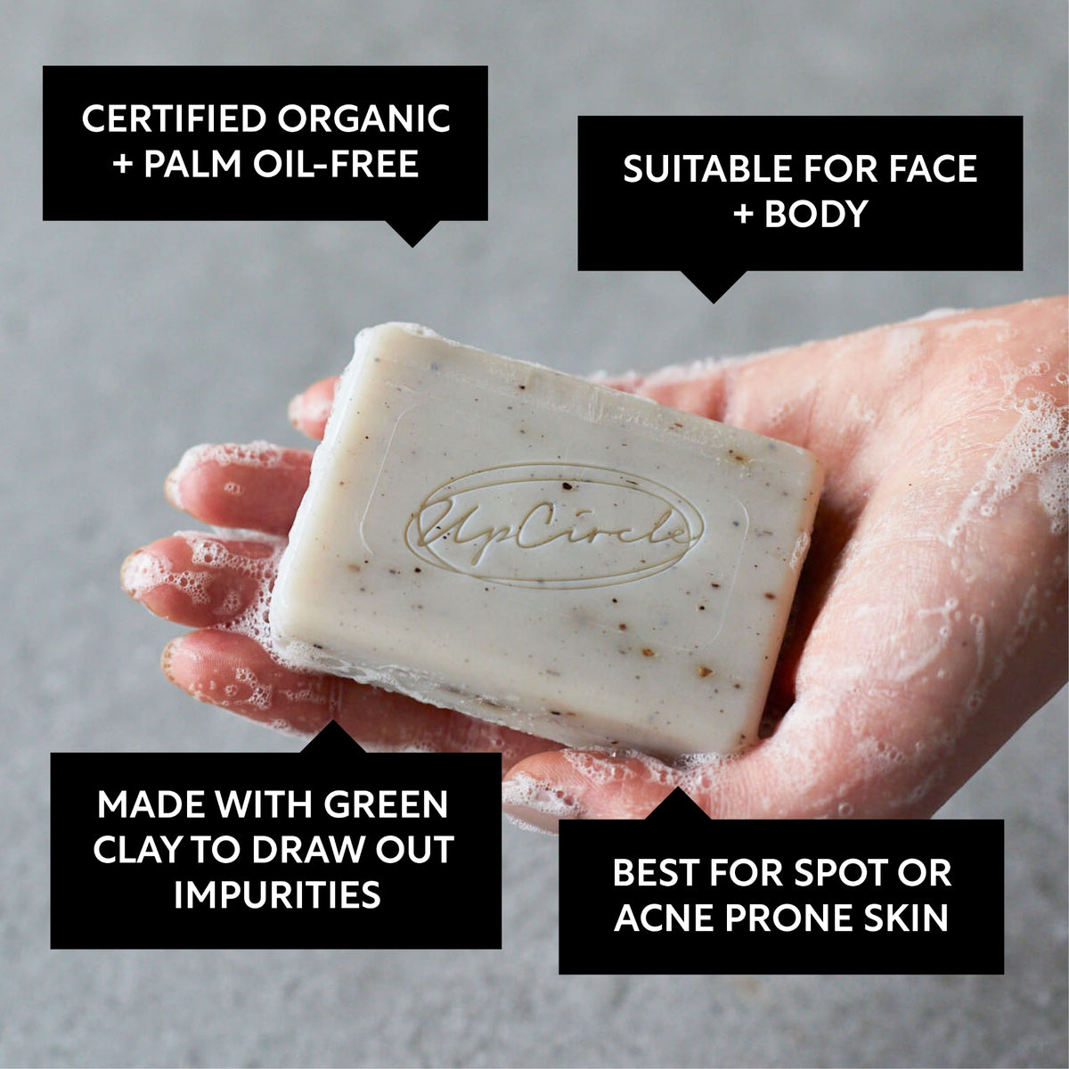 UpCircle Fennel & Cardamom Chai Cleansing Soap Bar