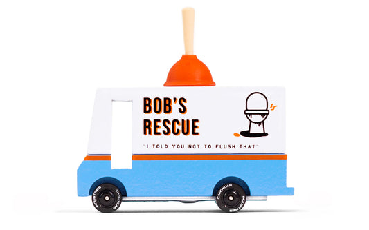 Bobs Rescue Plumbing Van