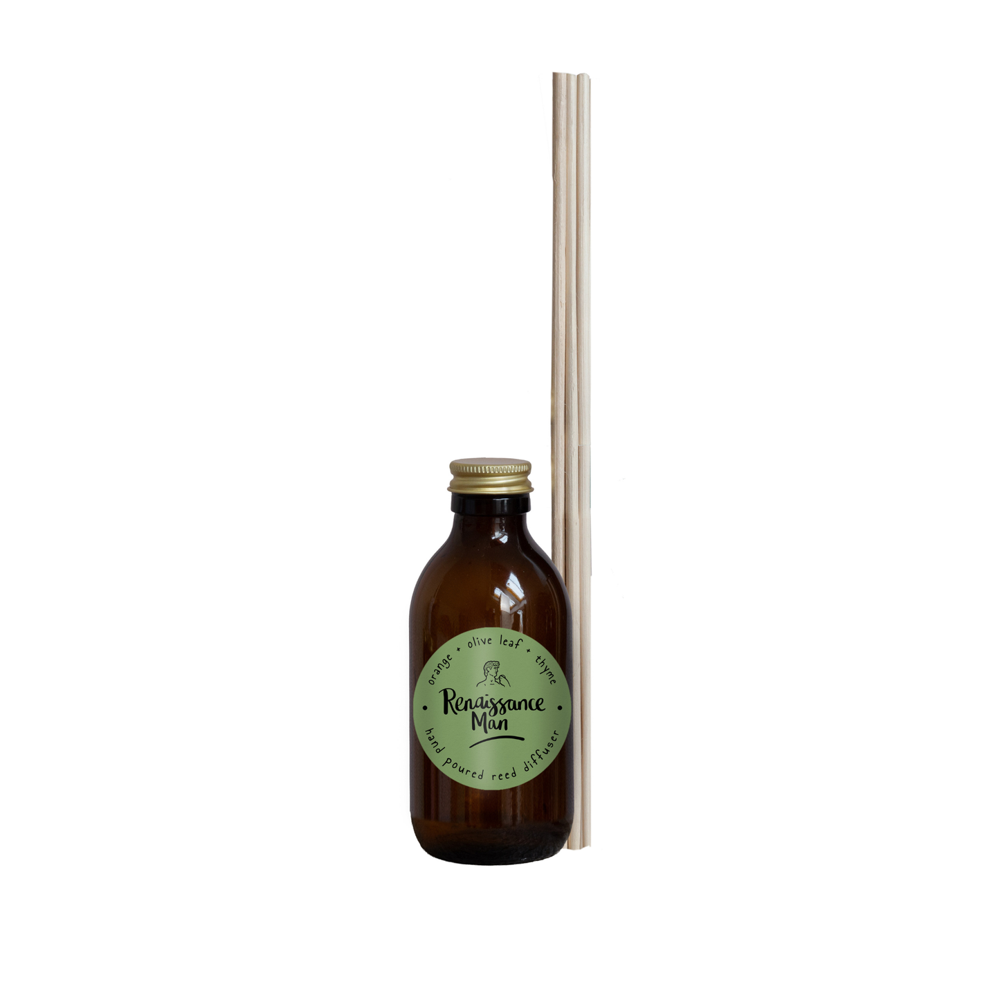 The Flora Lab Renaissance Man Reed Diffuser