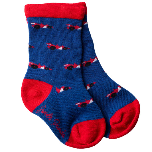 Swole Panda Kids Racing Car Socks