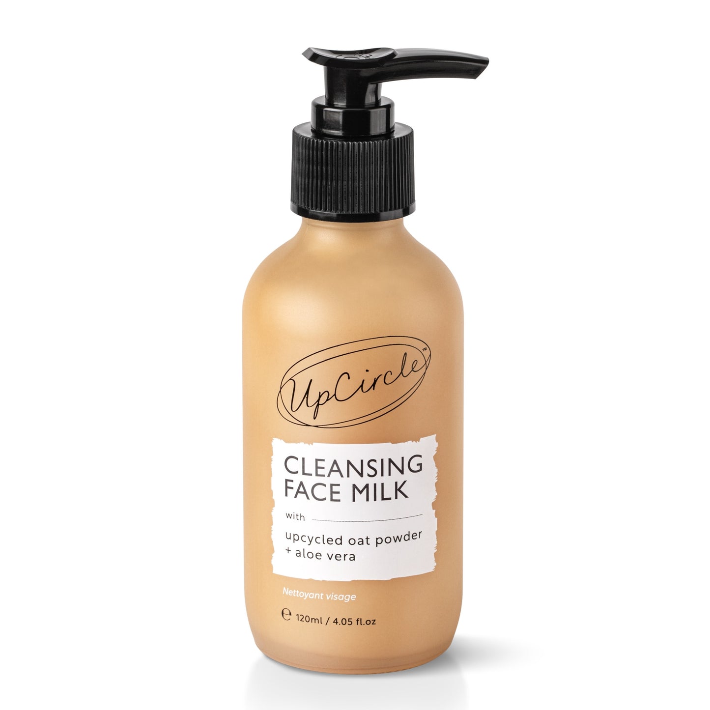 UpCircle Cleansing Face Milk with Aloe Vera & Upcycled Oat Powder
