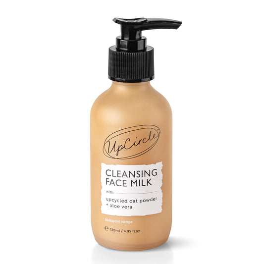 UpCircle Cleansing Face Milk with Aloe Vera & Upcycled Oat Powder