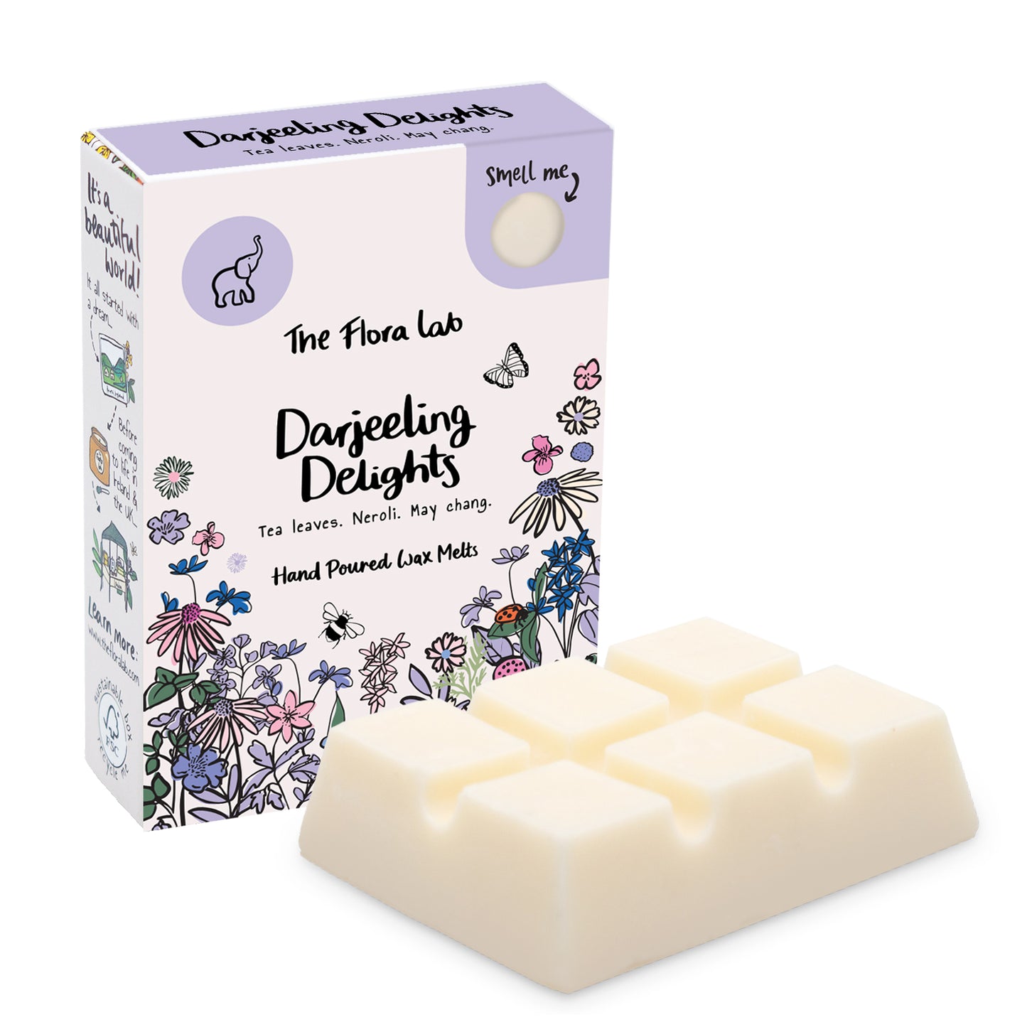 The Flora Lab Darjeeling Delights Wax Melts