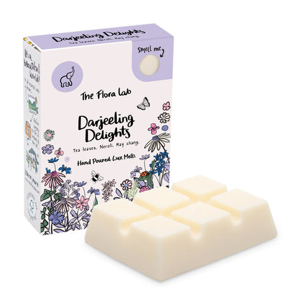 The Flora Lab Darjeeling Delights Wax Melts