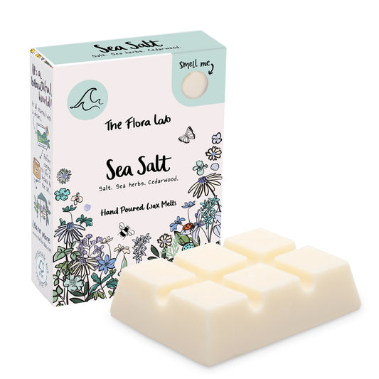 The Flora Lab Sea Salt Wax Melt