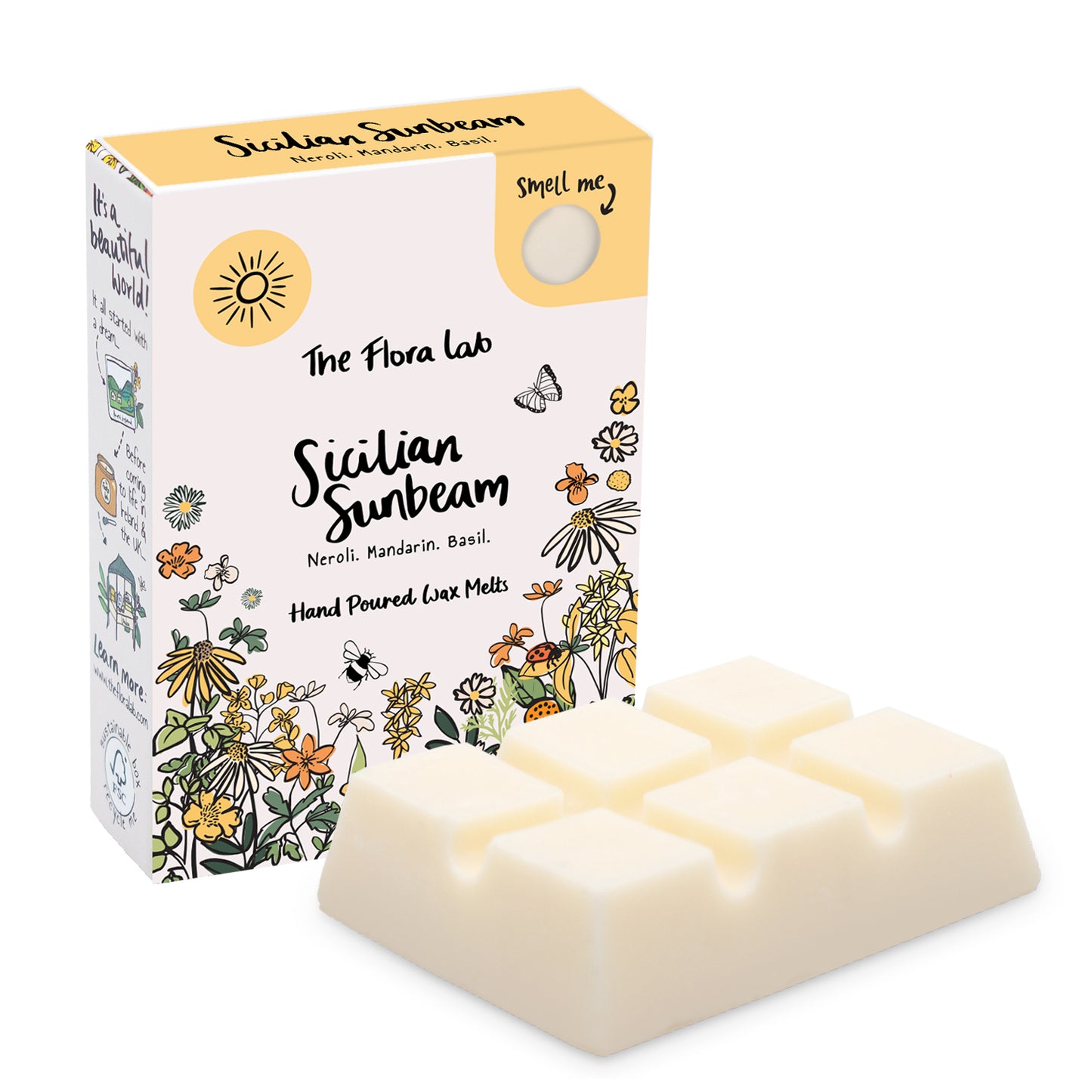 The Flora Lab Sicilian Sunbeam Wax Melts