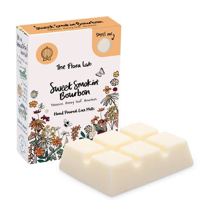 The Flora Lab Sweet Smokin' Bourbon Wax Melts