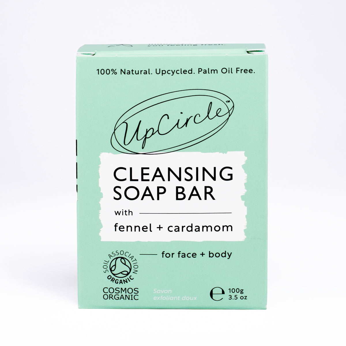 UpCircle Fennel & Cardamom Chai Cleansing Soap Bar