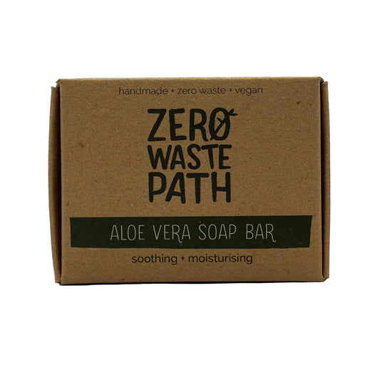 Zero Waste Path Aloe Vera Soap Bar