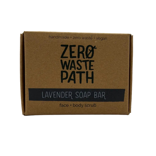 Zero Waste Path Lavender Soap Bar