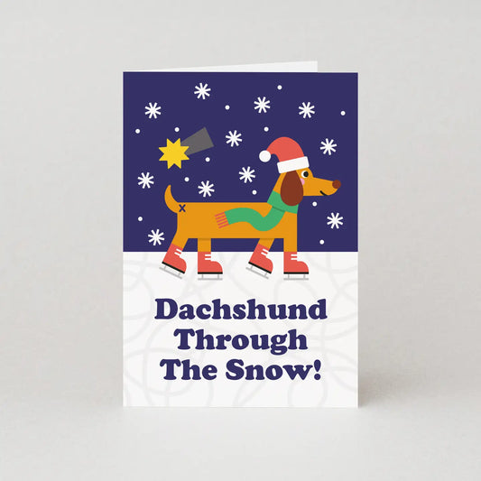 Dachshund Through The Snow