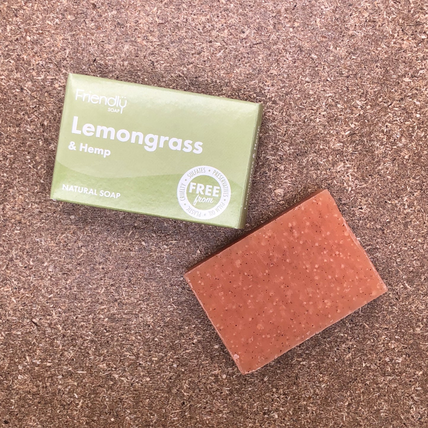 Lemongrass and Hemp Soap Bar