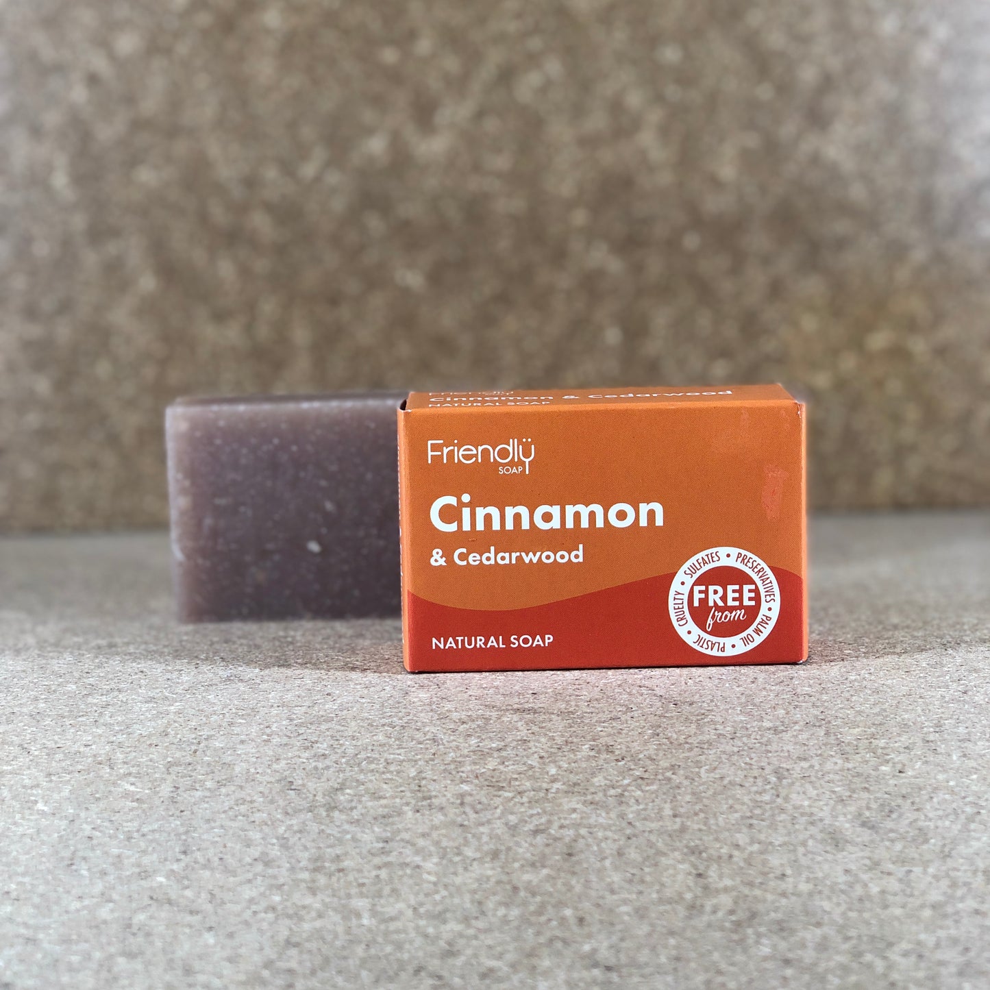 Cinnamon and Cedarwood Soap Bar
