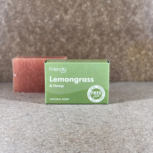 Lemongrass and Hemp Soap Bar